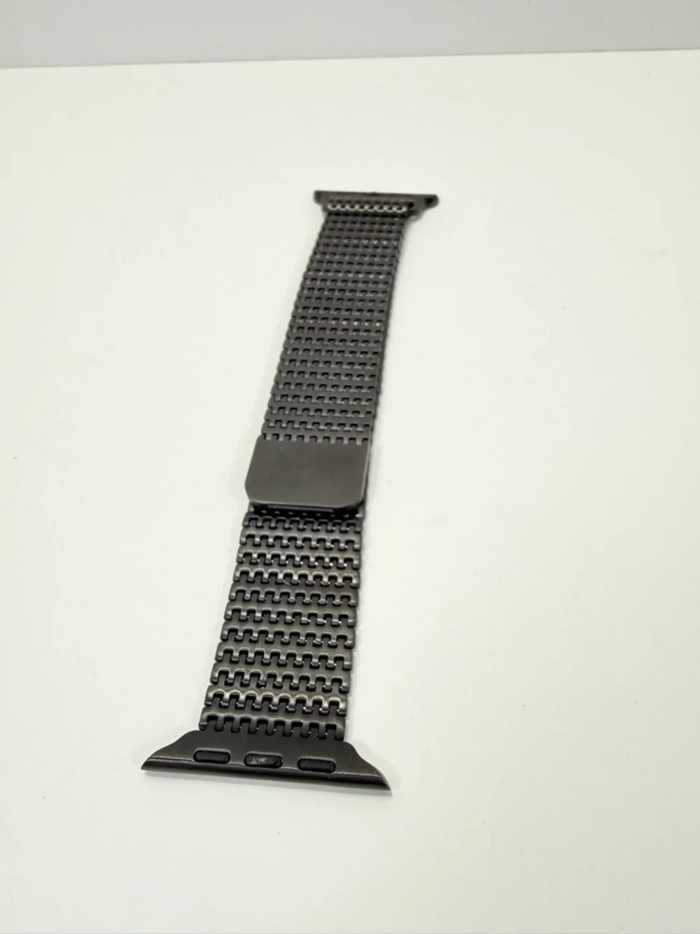 Black Magnetic Metallic Loop for Apple Watch Band Ultra 3/2/1 Band 42/44mm